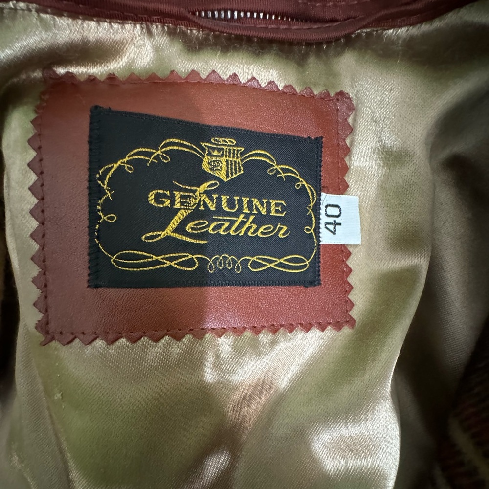 Vintage 70s Leather Jacket - Picture 10 of 10